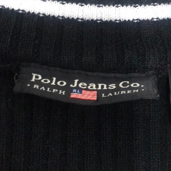 |Polo Ralph Lauren| Turtleneck Black Sweater Sz L - Picture 3 of 5